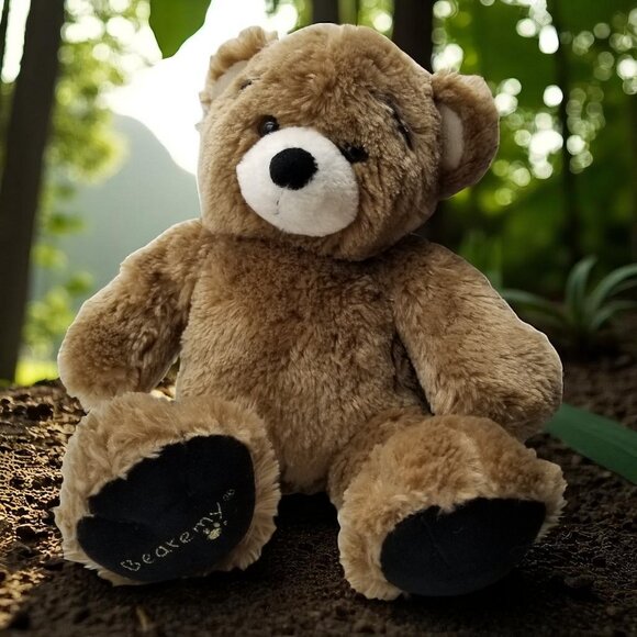 2013 Build A Bear Workshop BEAREMY 17" Plush Stuffed Toy Bear Brown w/ Eyebrows - Picture 1 of 9